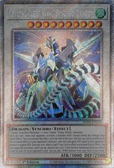 Crystal Clear Wing Synchro Dragon - RA04-EN059 - Platinum Secret Rare - 1st Edition